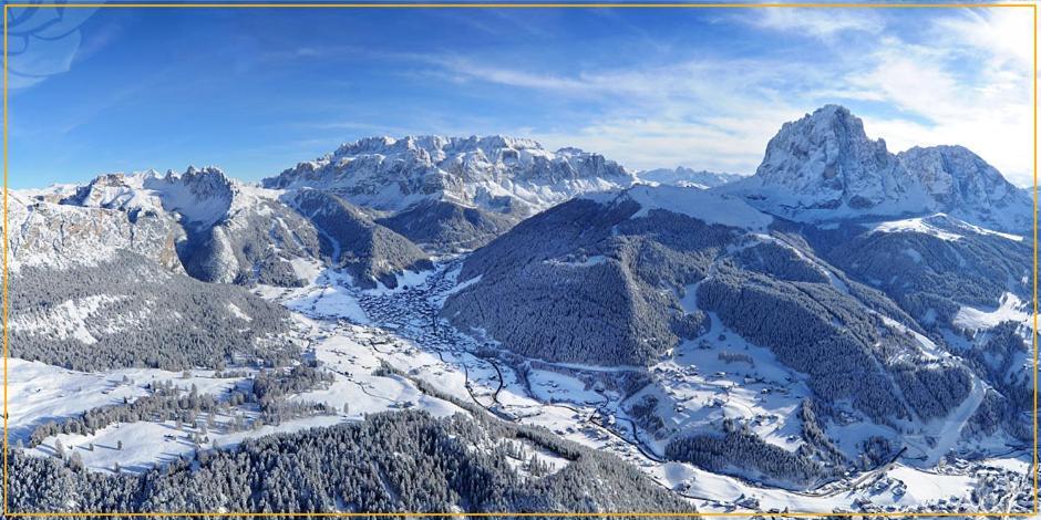 Apartments Villa Rosa Selva di Val Gardena Ngoại thất bức ảnh